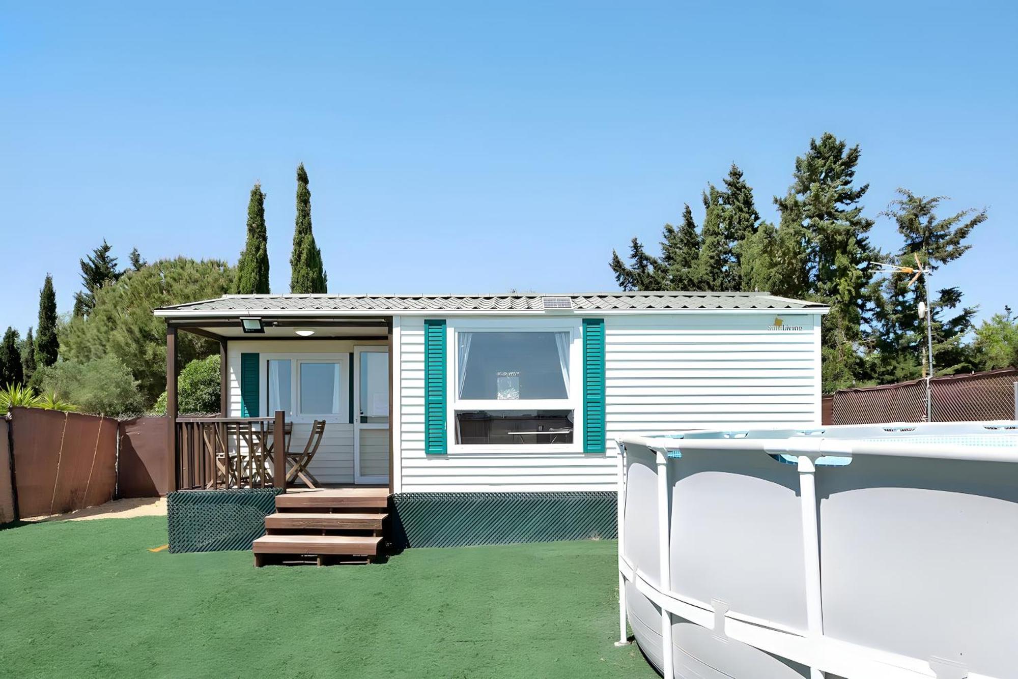 Cerca De La Playa Con Piscina, Jardin Camping